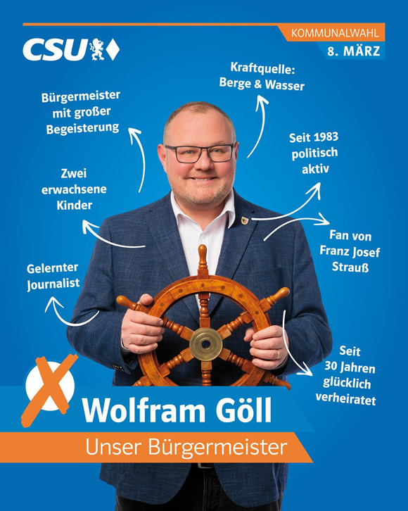 Wolfram Göll - Kammersteiner Bürgermeister Wolfram Göll - Kammersteiner Bürgermeister